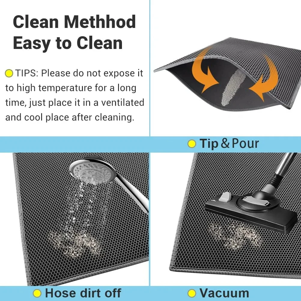 Waterproof Pet Litter Box Mat