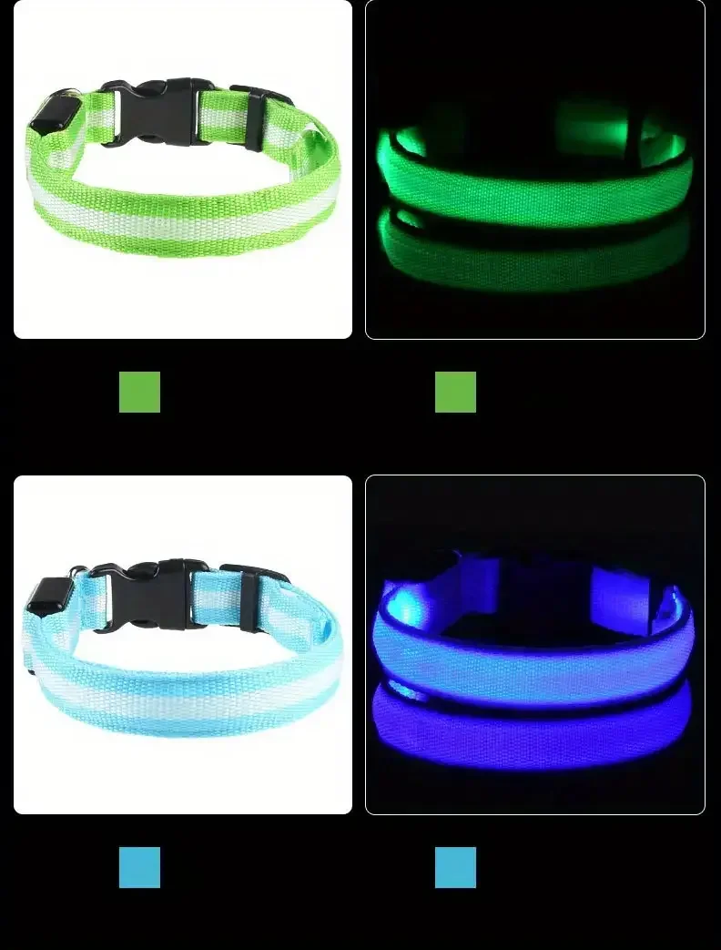 Nylon LED Dog Leash