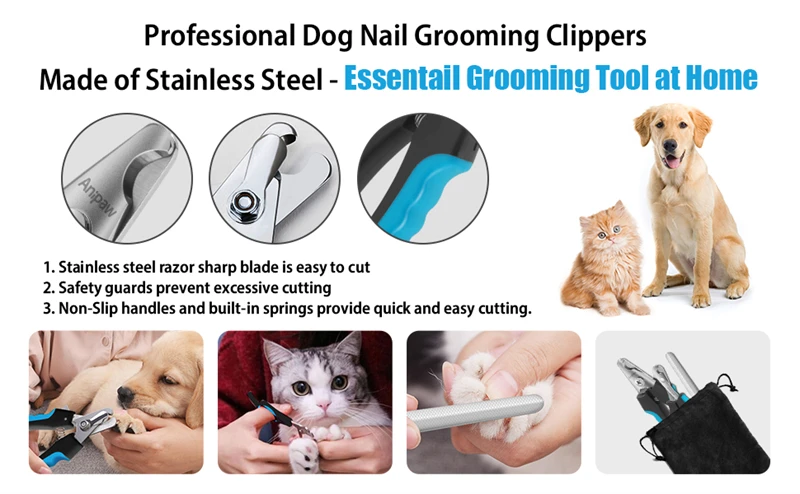Professional Pet Nail Clipper with Safety Guard