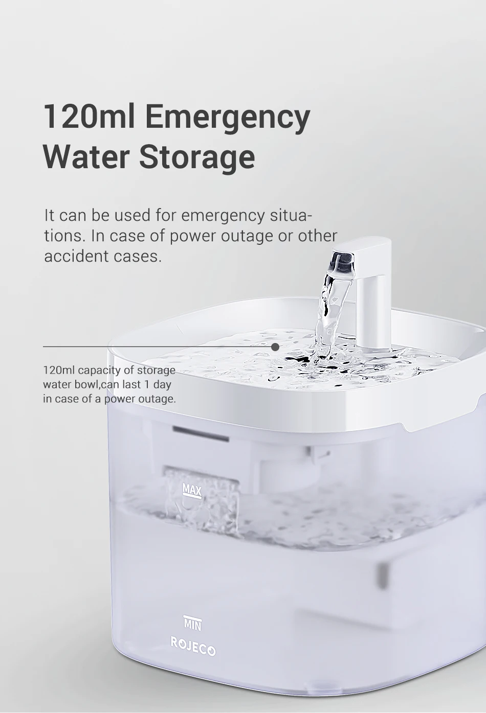 ROJECO Smart Water Fountain