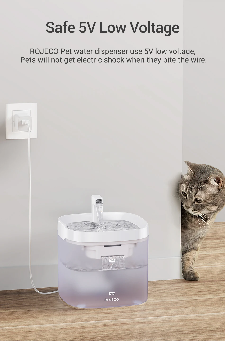 ROJECO Smart Water Fountain