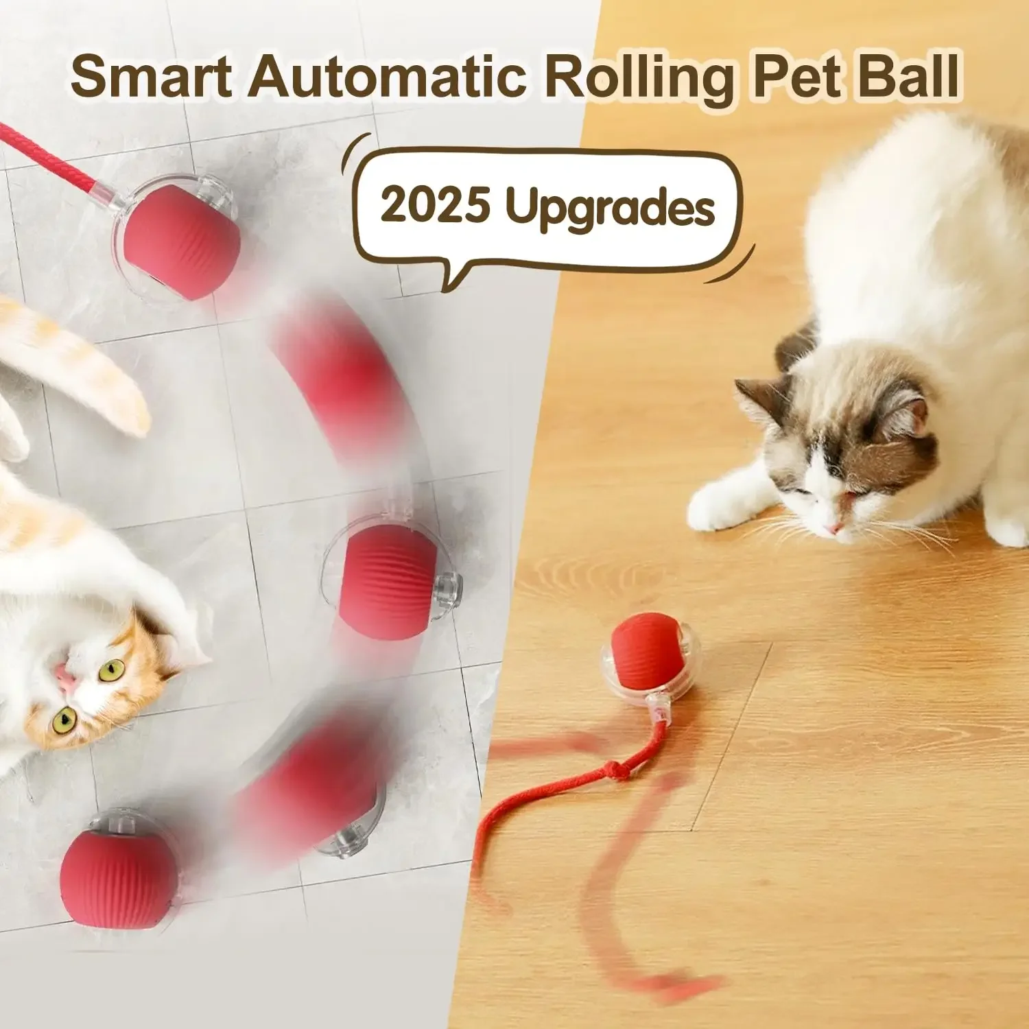 Interactive Smart Cat Toy Ball